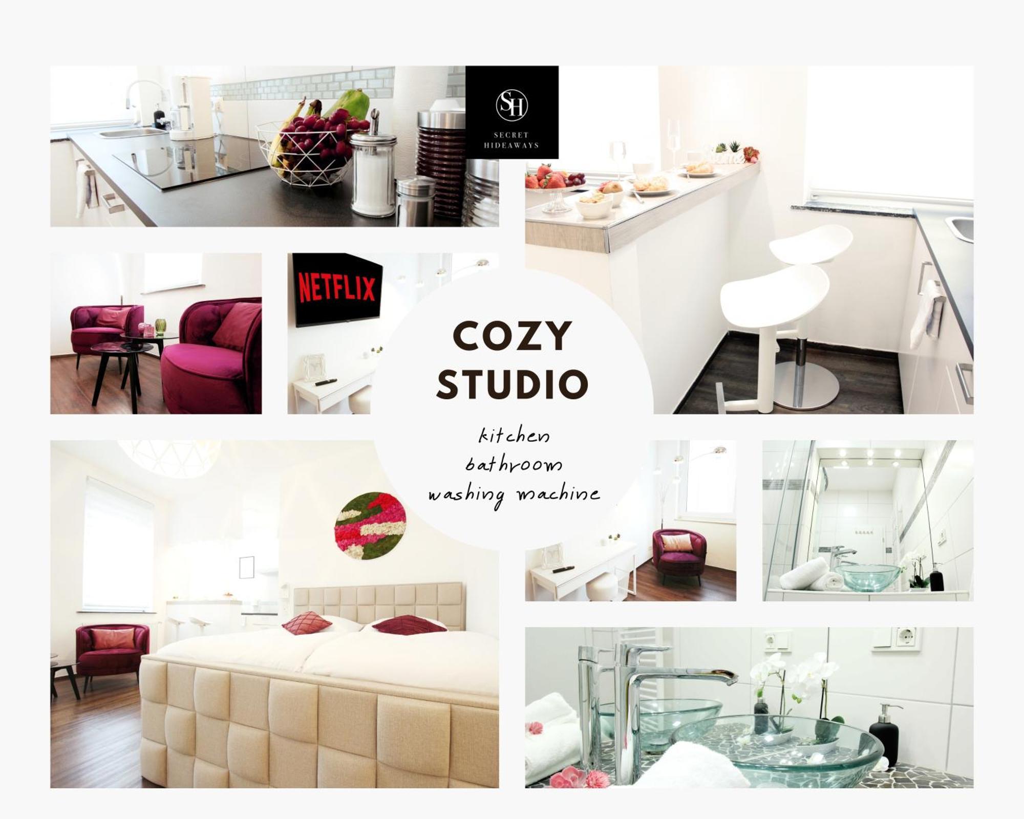 Secret Hideaways Cozystudio Superior Apartments Mit Wifi L 450M Bis Uni L Messe L Flughafen L Zoo Duisburg Eksteriør bilde